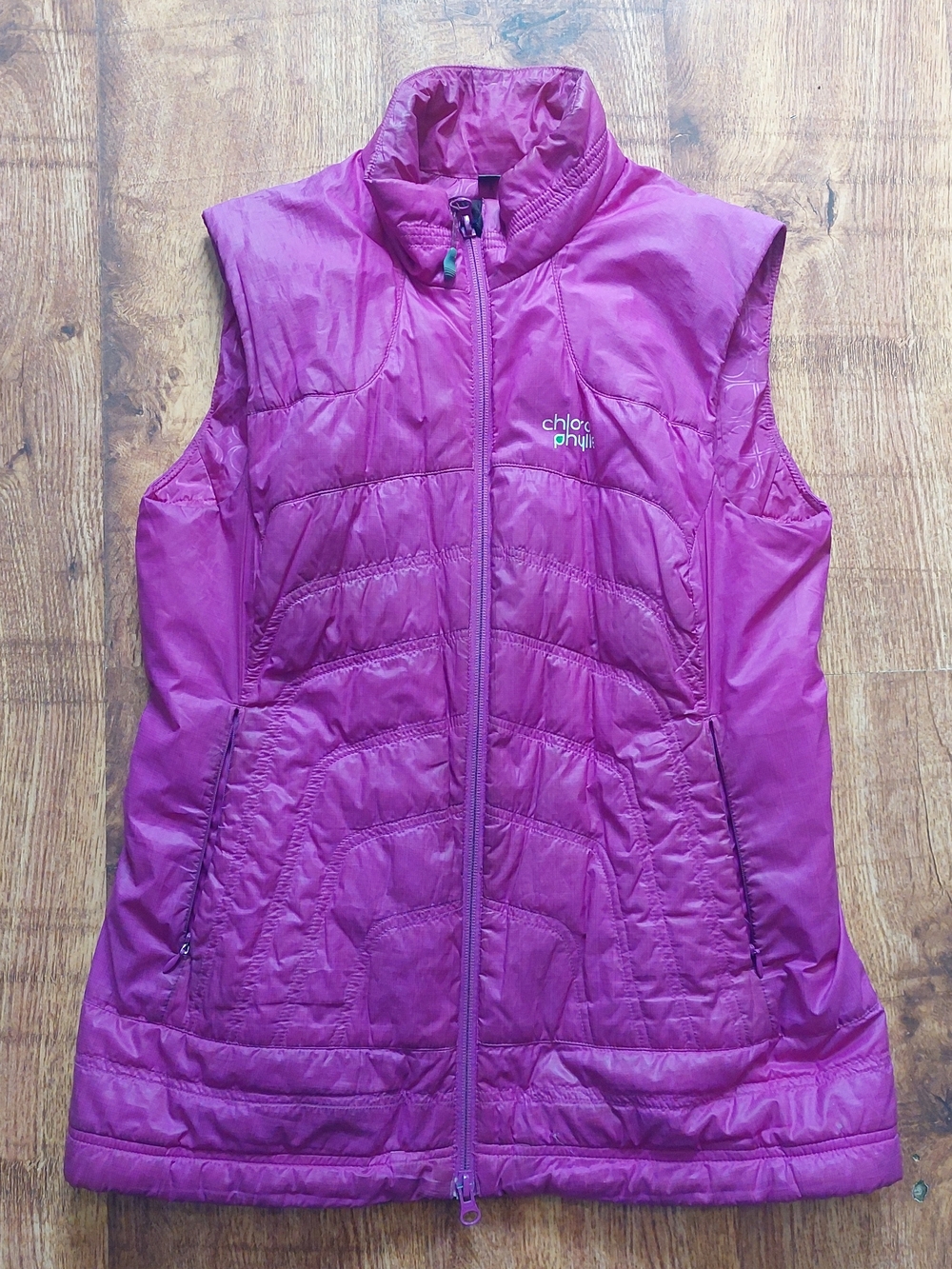 chlorophylle vest Women's Fuchsia Puffer Vest Pink Outdoor